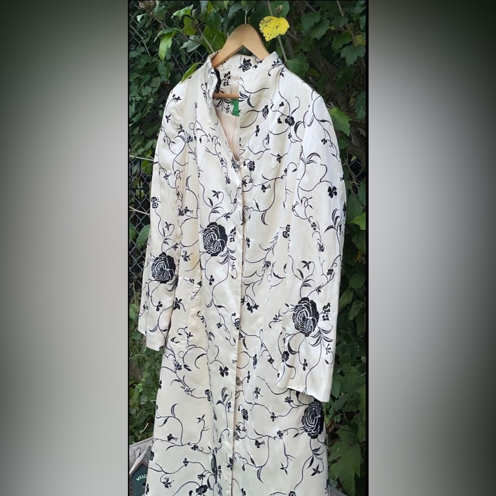 Tibi Silk Embroidered Evening Jacket